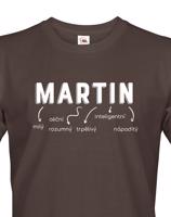 Pánské tričko k svátku s jménem Martin