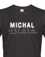 Pánské tričko k svátku s jménem Michal