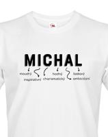 Pánské tričko k svátku s jménem Michal