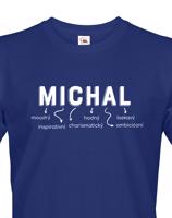 Pánské tričko k svátku s jménem Michal