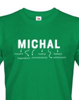 Pánské tričko k svátku s jménem Michal