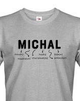Pánské tričko k svátku s jménem Michal