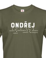 Pánské tričko k svátku s jménem Ondřej