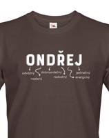 Pánské tričko k svátku s jménem Ondřej