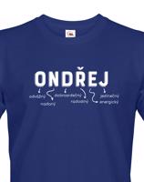 Pánské tričko k svátku s jménem Ondřej