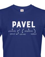 Pánské tričko k svátku s jménem Pavel