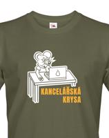 Pánské tričko Kancelářská krysa - ideální dárek k narozeninám
