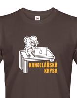 Pánské tričko Kancelářská krysa - ideální dárek k narozeninám