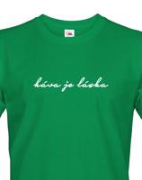 Pánské tričko Káva je láska