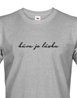 Pánské tričko Káva je láska