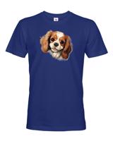 Pánské tričko  Kavalír King Charles - tričko pro milovníky psů