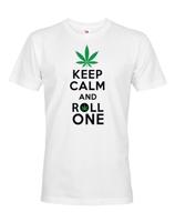 Pánské tričko - Keep calm and roll one