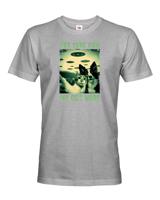 Pánské tričko Kočka a pes - vtipné tričko pro milovníky zvířat