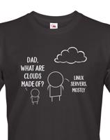 Pánské tričko - Linux v cloudu