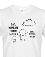 Pánské tričko - Linux v cloudu