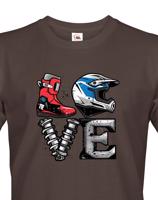 Pánské tričko Love motocross