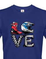 Pánské tričko Love motocross