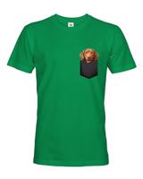 Pánské tričko Maďarský ohař v kapsičce - kvalitní tisk a rychlé dodání