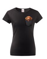 Pánské tričko Maďarský ohař v kapsičce - kvalitní tisk a rychlé dodání