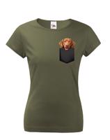 Pánské tričko Maďarský ohař v kapsičce - kvalitní tisk a rychlé dodání