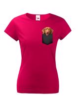 Pánské tričko Maďarský ohař v kapsičce - kvalitní tisk a rychlé dodání