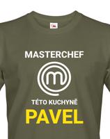 Pánské tričko Masterchef této kuchyně - originalita až na první místě