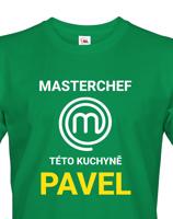 Pánské tričko Masterchef této kuchyně - originalita až na první místě