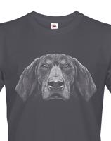 Pánské tričko - modrý coonhound - triko pro pejskaře