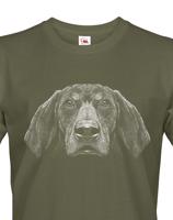 Pánské tričko - modrý coonhound - triko pro pejskaře