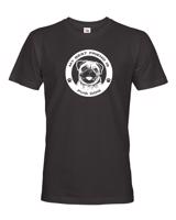 Pánské tričko Mops  -  dárek pro milovníky psů