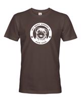 Pánské tričko Mops  -  dárek pro milovníky psů