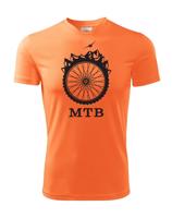 Pánské tričko MTB - pro milovníky horských kol nutnost