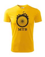 Pánské tričko MTB - pro milovníky horských kol nutnost