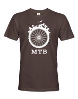Pánské tričko MTB - pro milovníky horských kol nutnost