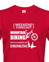Pánské tričko MTB - pro milovníky horských kol nutnost