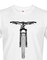 Pánské tričko MTB  s horským kolem - skvělý dárek k narozeninám