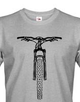 Pánské tričko MTB  s horským kolem - skvělý dárek k narozeninám