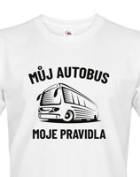 Pánské tričko Můj autobus moje pravidla -  kvalitní tisk a rychlé dodání