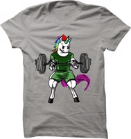 Pánské tričko na fitness Lifting Unicorn