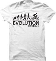 Pánské tričko na kolo Cyklo evoluce
