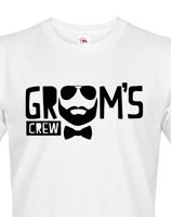 Pánské tričko na rozlučku Grooms crew