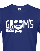 Pánské tričko na rozlučku Grooms crew