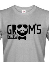 Pánské tričko na rozlučku Grooms crew