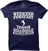 Pánské tričko na tenis Weekend forecast tennis
