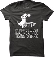 Pánské tričko na volejbal Everytime you feel sad