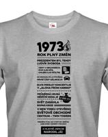 Pánské tričko narozeninové noviny 1973