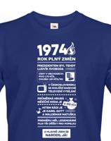 Pánské tričko narozeninové noviny 1974
