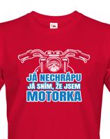 Pánské tričko -Nechrápu, Sním