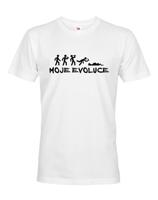Pánské tričko nejen na pivo My evolution