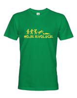 Pánské tričko nejen na pivo My evolution